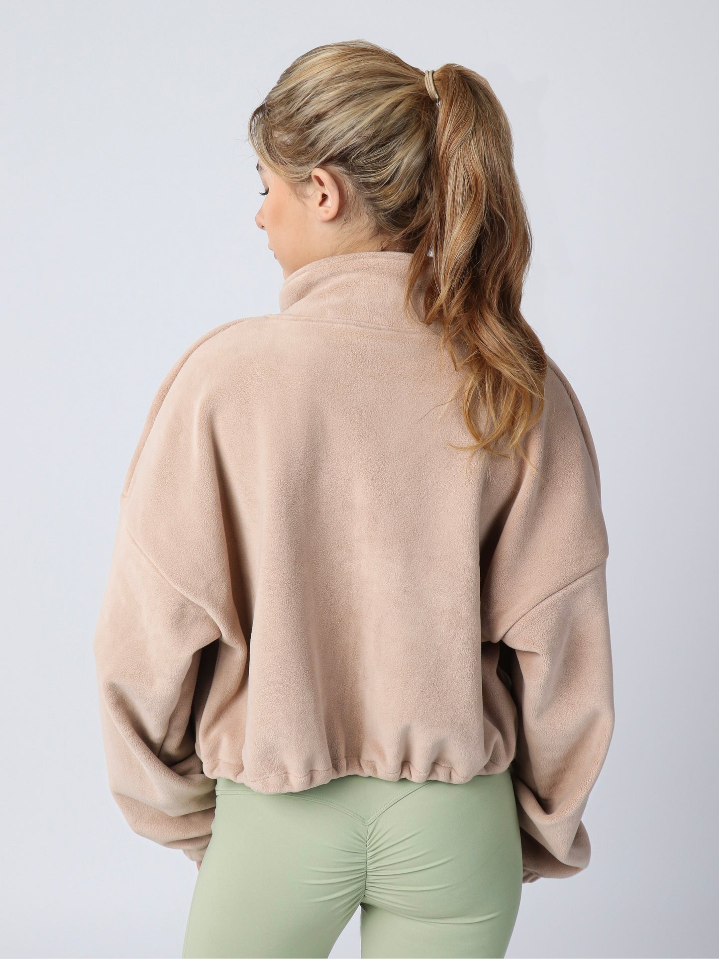 Fleece Crop Jacket