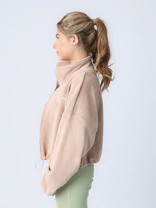 Fleece Crop Jacket